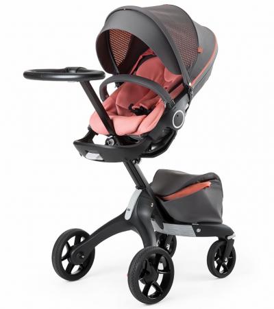  Stokke® Xplory® Black Athleisure Coral