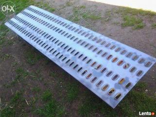 Blachy stalowe LOHR i blacha ryflowana aluminiowa