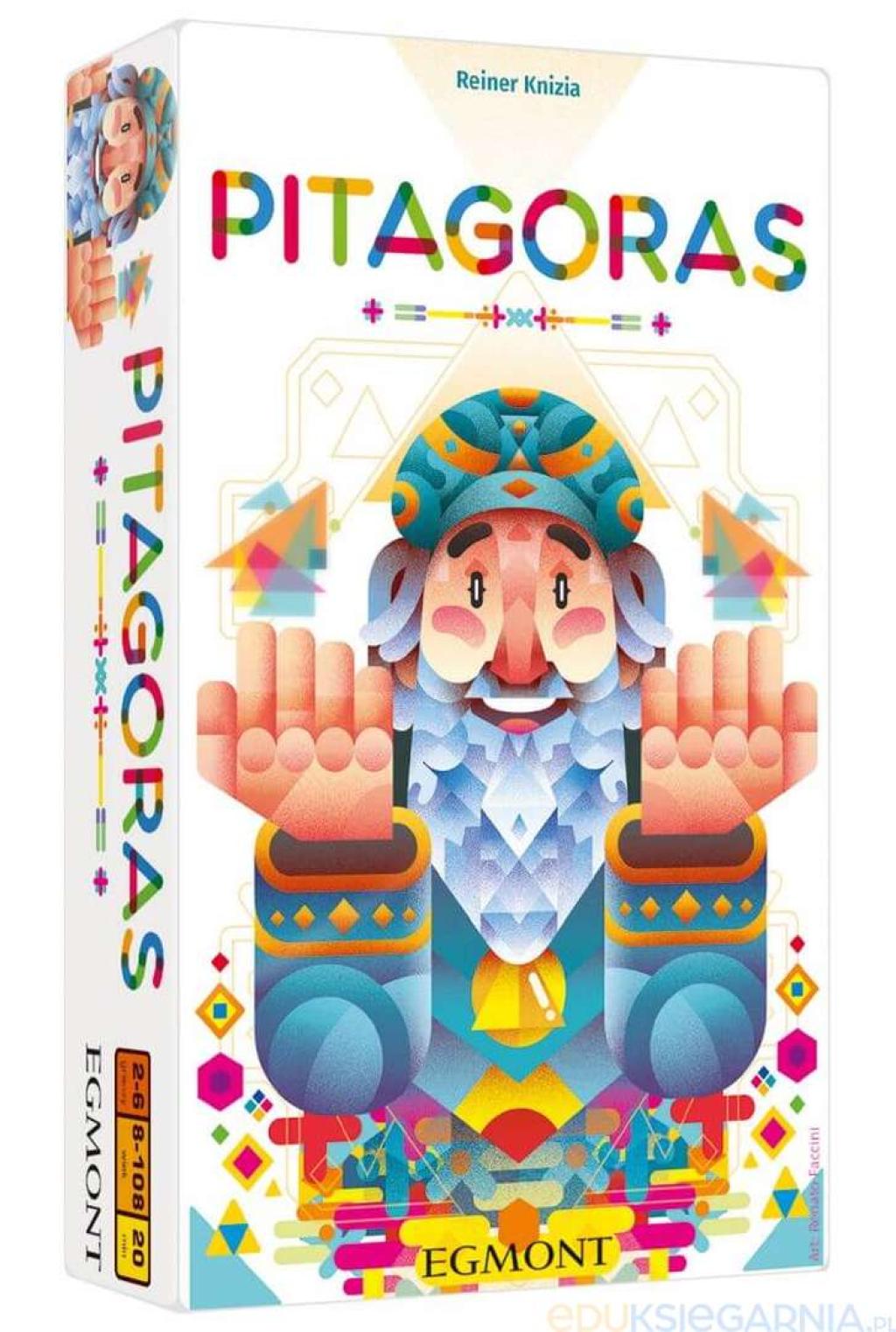 Gra pitagoras dostępna na eduksiegarnia.pl