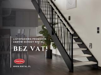 Listopad bez VAT – Twoje schody w jeszcze lepszej 