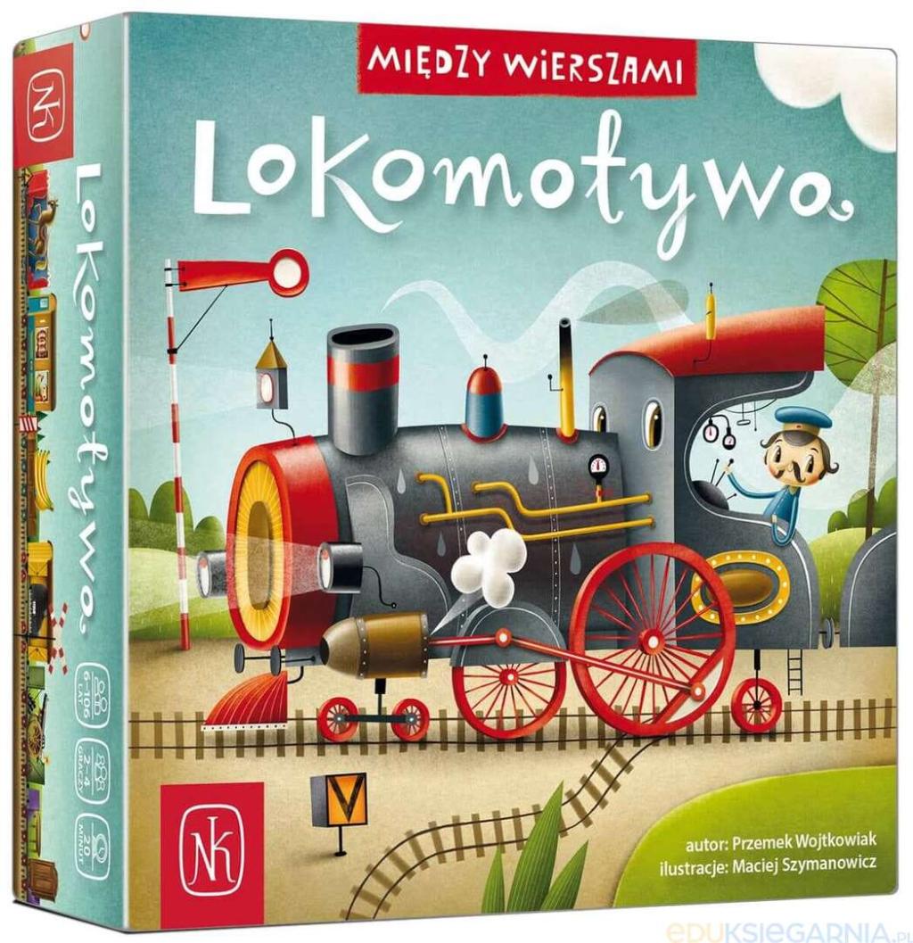 Lokomotywa gra dostępna na eduksiegarnia.pl