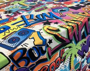 Materiał tapicerski Grafiti 08 