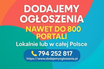 Publikacja ogłoszeń - lokalnie, ogólnopolsko 
