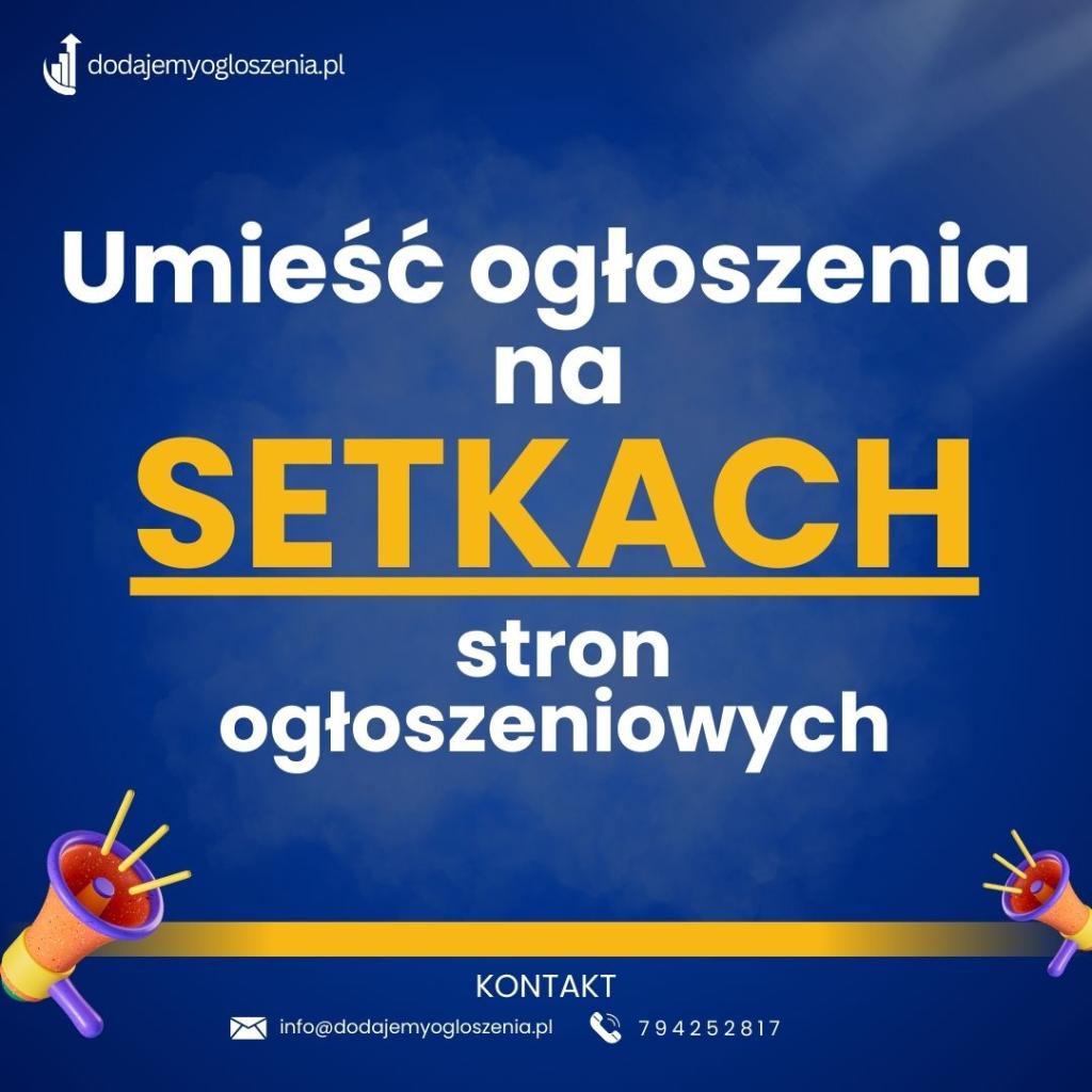 Rozsyłanie ogłoszeń na portale /Dodawanie ogłoszeń 