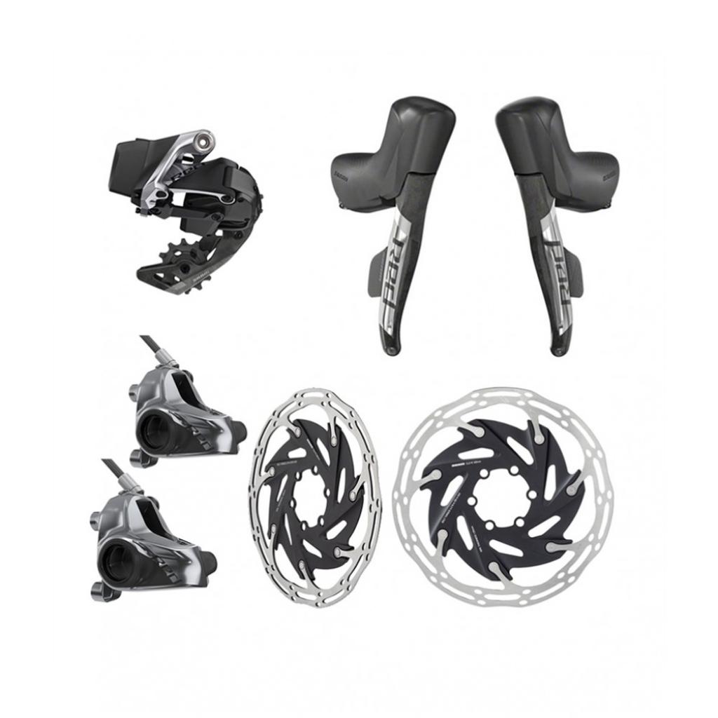 SRAM Red ETap AXS 1 Flat-Mount HRD Groupset 