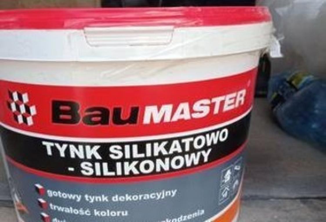 Tynk silikatowo silikonowy 