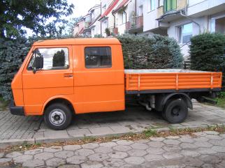 VW LT 35 2,4 td 1995 na bliżniakach 6 osób + paka 