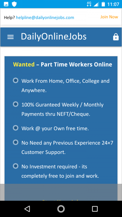 We are hiring- Earn Rs .15000/- per month- simple 