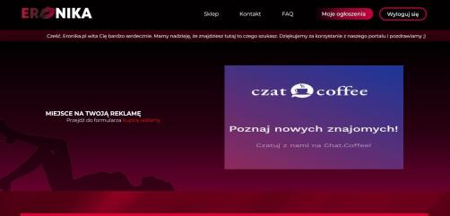 www.eronika.pl ogloszenia towarzyskie anonse 