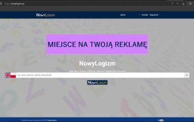 www.nowylogizm.pl baner reklamowy reklama na stron